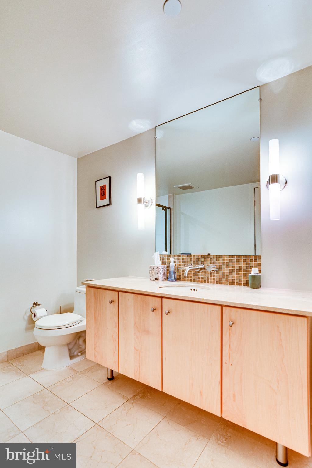 1025 First Street Southeast, Unit 801 Washington, DC 20003 - Photo 26 of 55 Large bathroom with spa-like finishes!