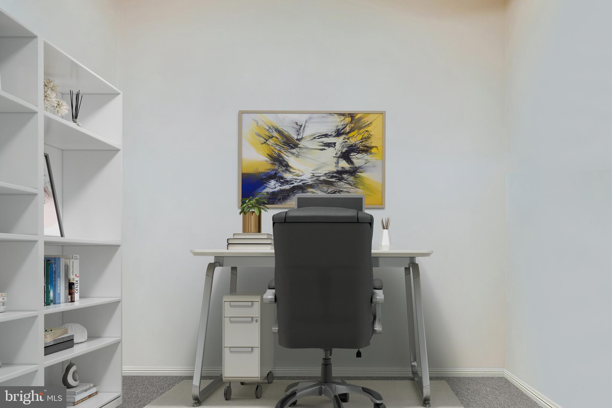 1025 First Street Southeast, Unit 801 Washington, DC 20003 - Photo 32 of 55 Den is perfect for home office (digitally staged)