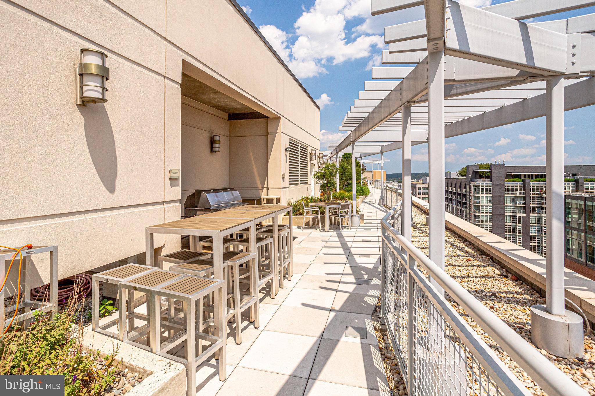 1025 First Street Southeast, Unit 801 Washington, DC 20003 - Photo 37 of 55 Bbq area on the roof