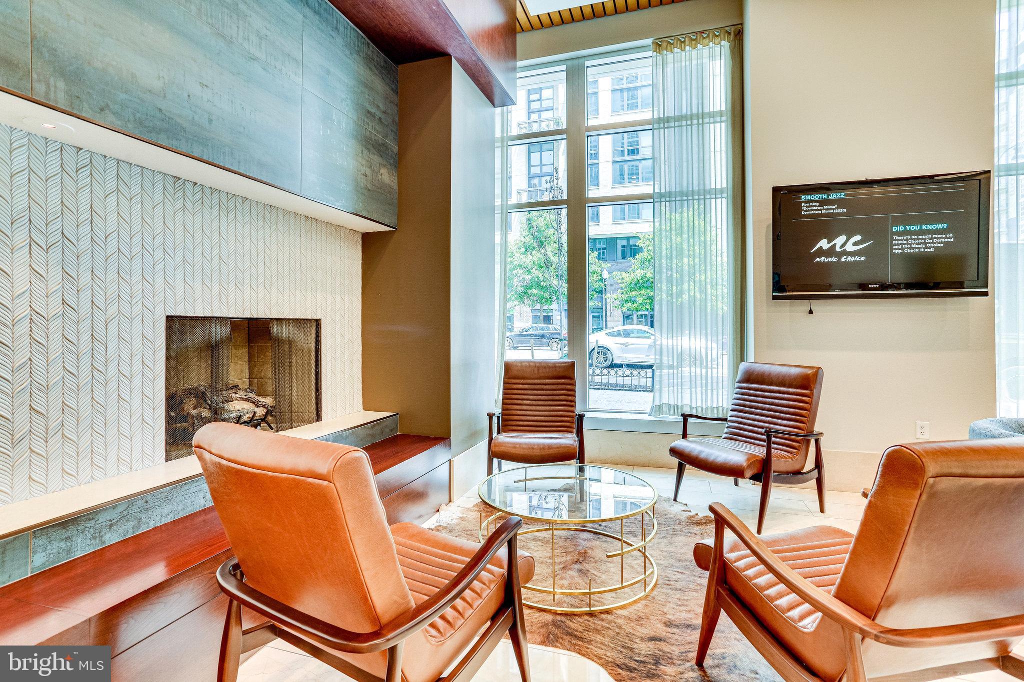 1025 First Street Southeast, Unit 801 Washington, DC 20003 - Photo 42 of 55 Lounge area in the building