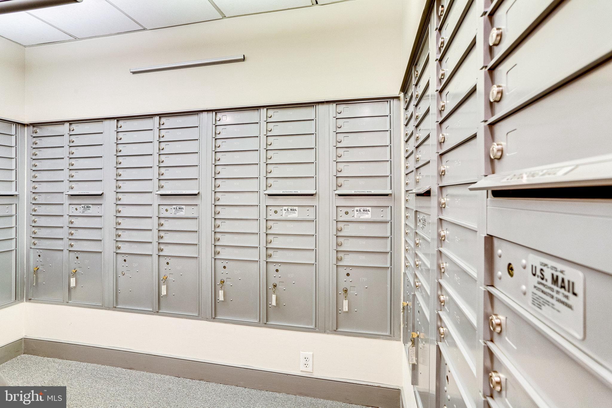 1025 First Street Southeast, Unit 801 Washington, DC 20003 - Photo 54 of 55 Secure mail area in the building!