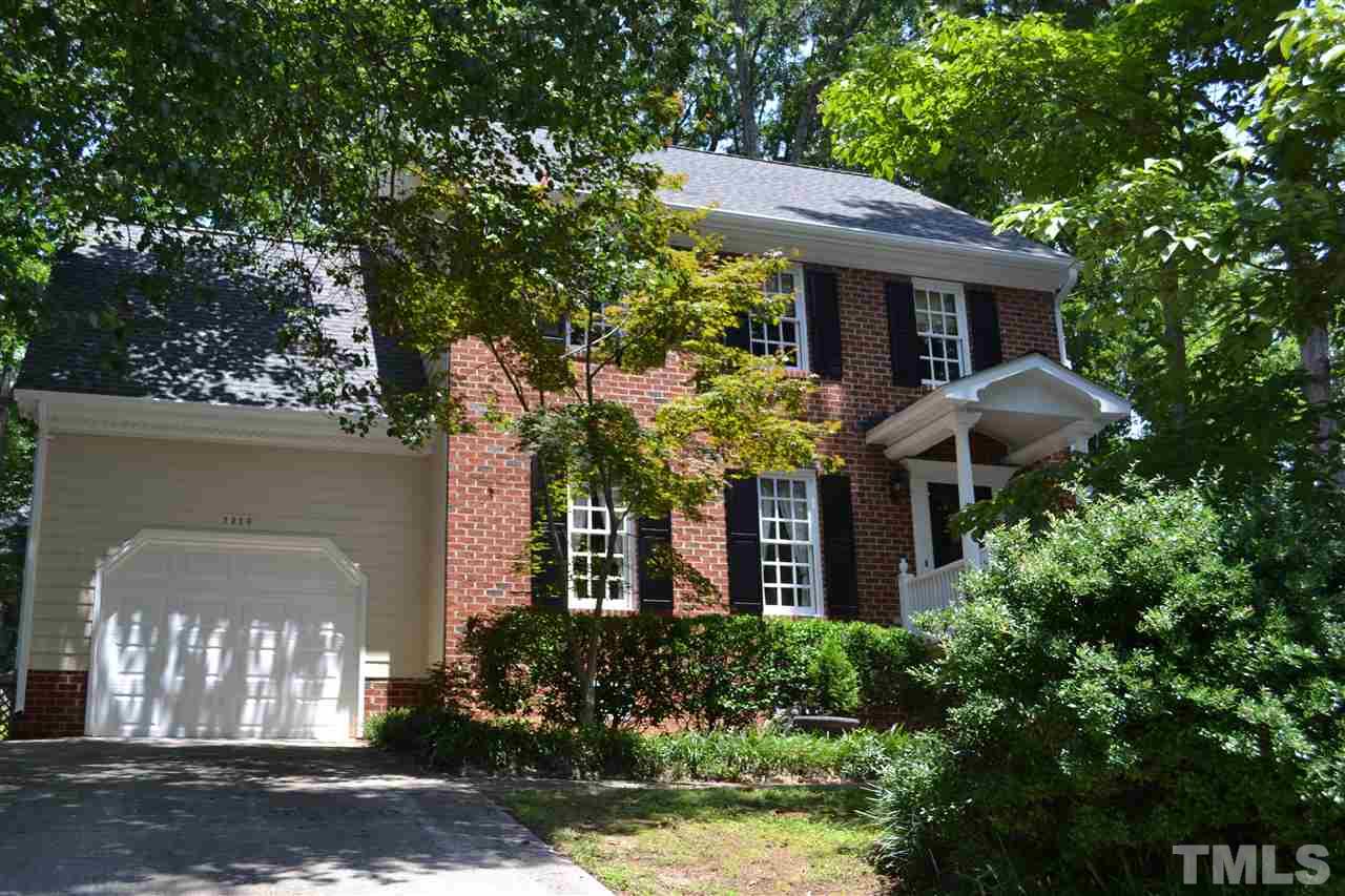 front view of house with a yard