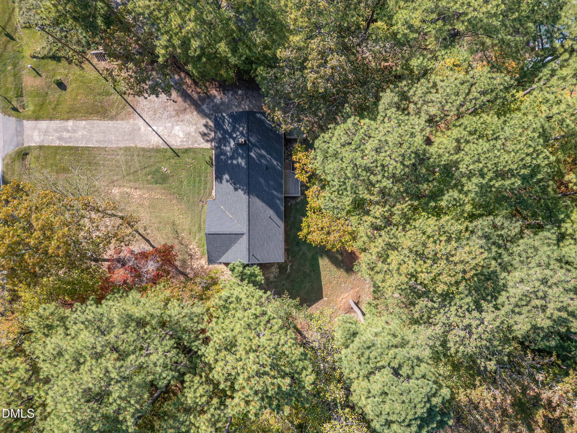 7020 Carpenter Fire Station Road Cary, NC 27519 - Photo 22 of 25 a backyard of a house with lots of green space