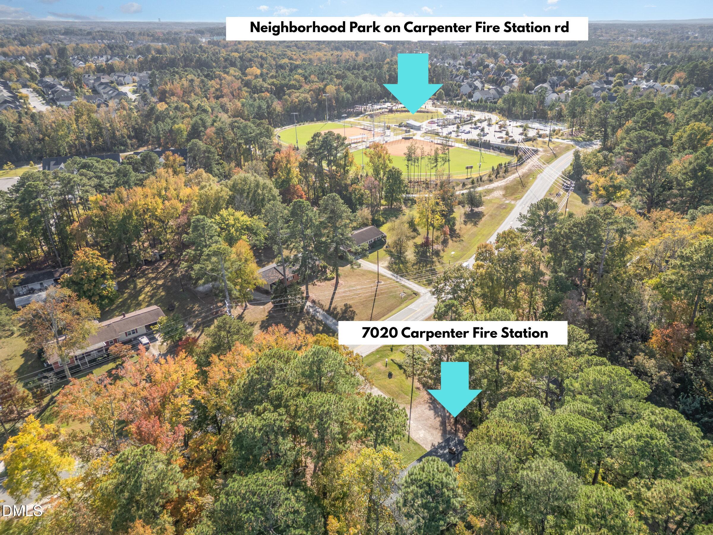 7020 Carpenter Fire Station Road Cary, NC 27519 - Photo 24 of 25 a sign that is sitting on a brick wall