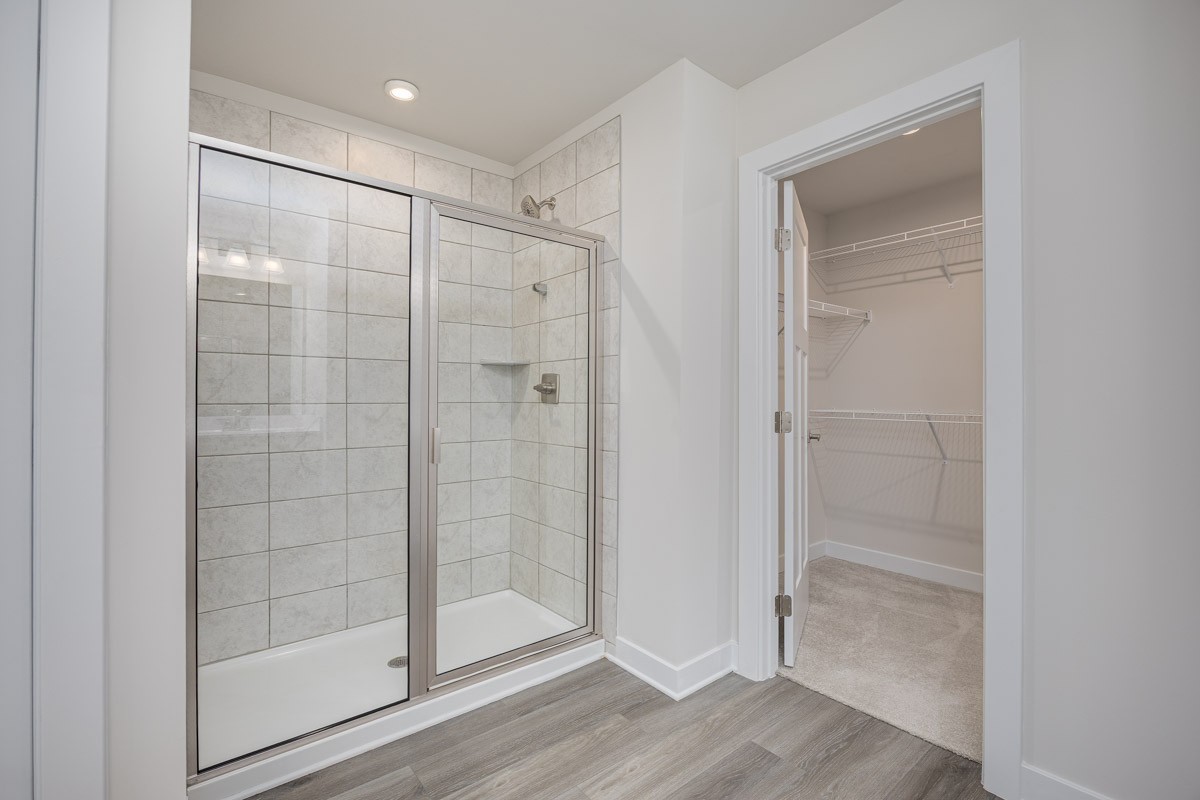 968 Caywood Road Smyrna, TN 37167 - Photo 33 of 54 a bathroom with a glass shower door