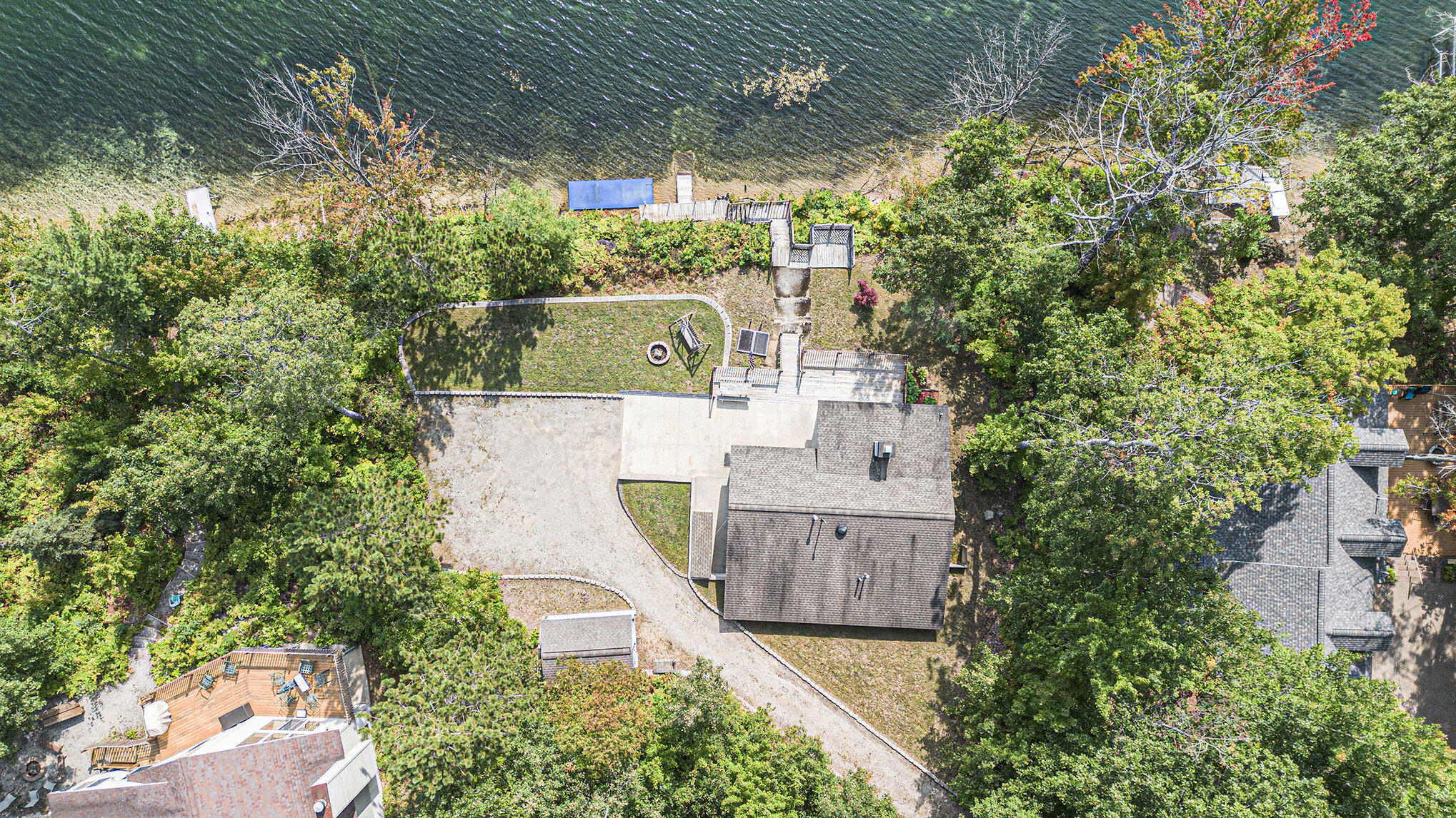 8804 Sunset Trail Road Northeast Mancelona, MI 49659 - Photo 39 of 43 Aerial View