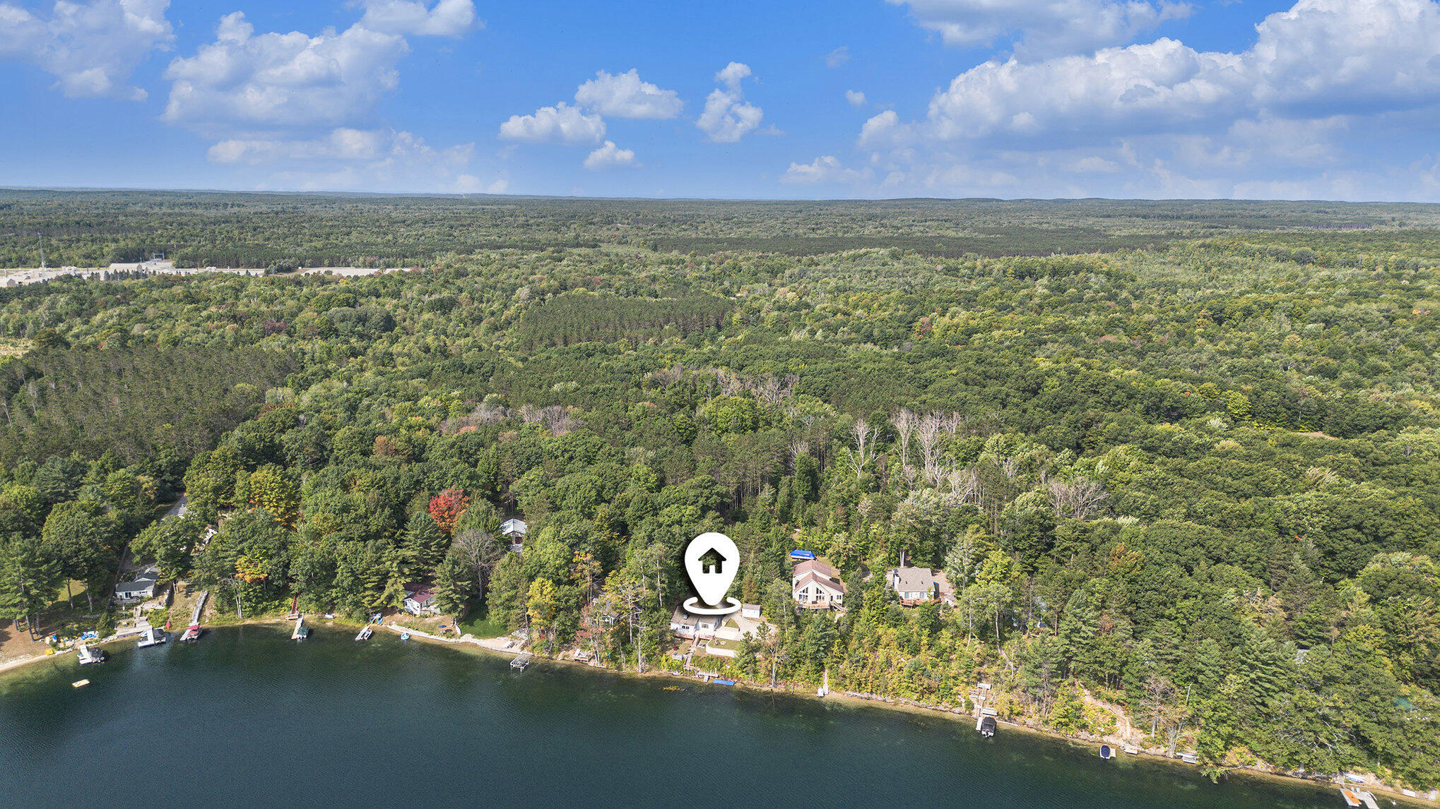 8804 Sunset Trail Road Northeast Mancelona, MI 49659 - Photo 43 of 43 Aerial View