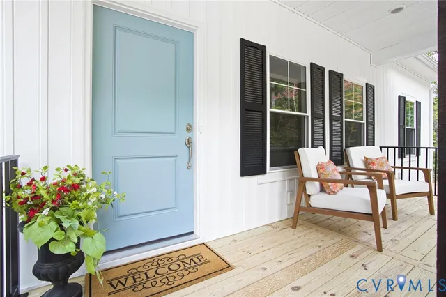 a view of an outdoor space and swimming pool