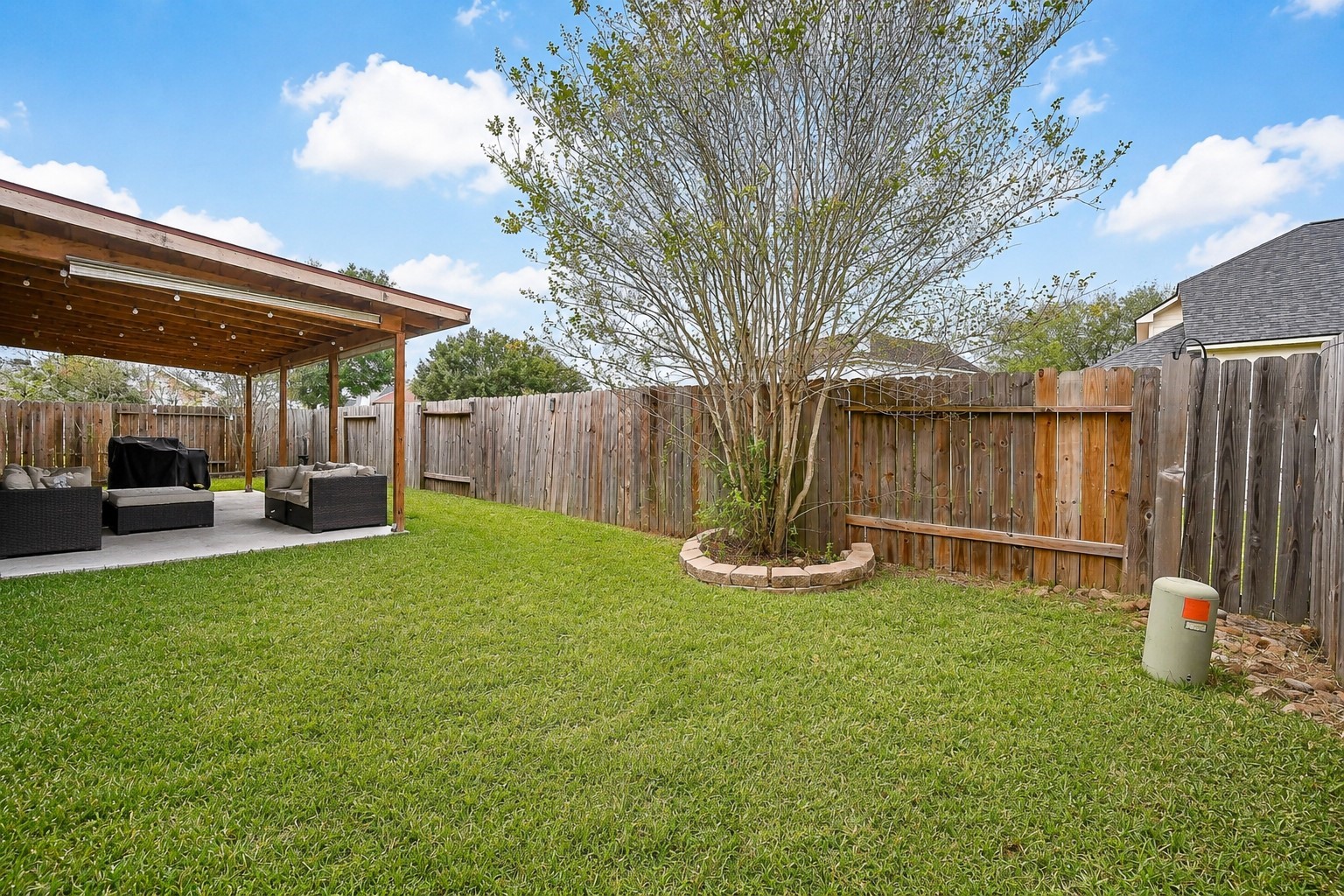 3907 Tigris Ridge Drive Katy, TX 77449 - Photo 18 of 19 backyard