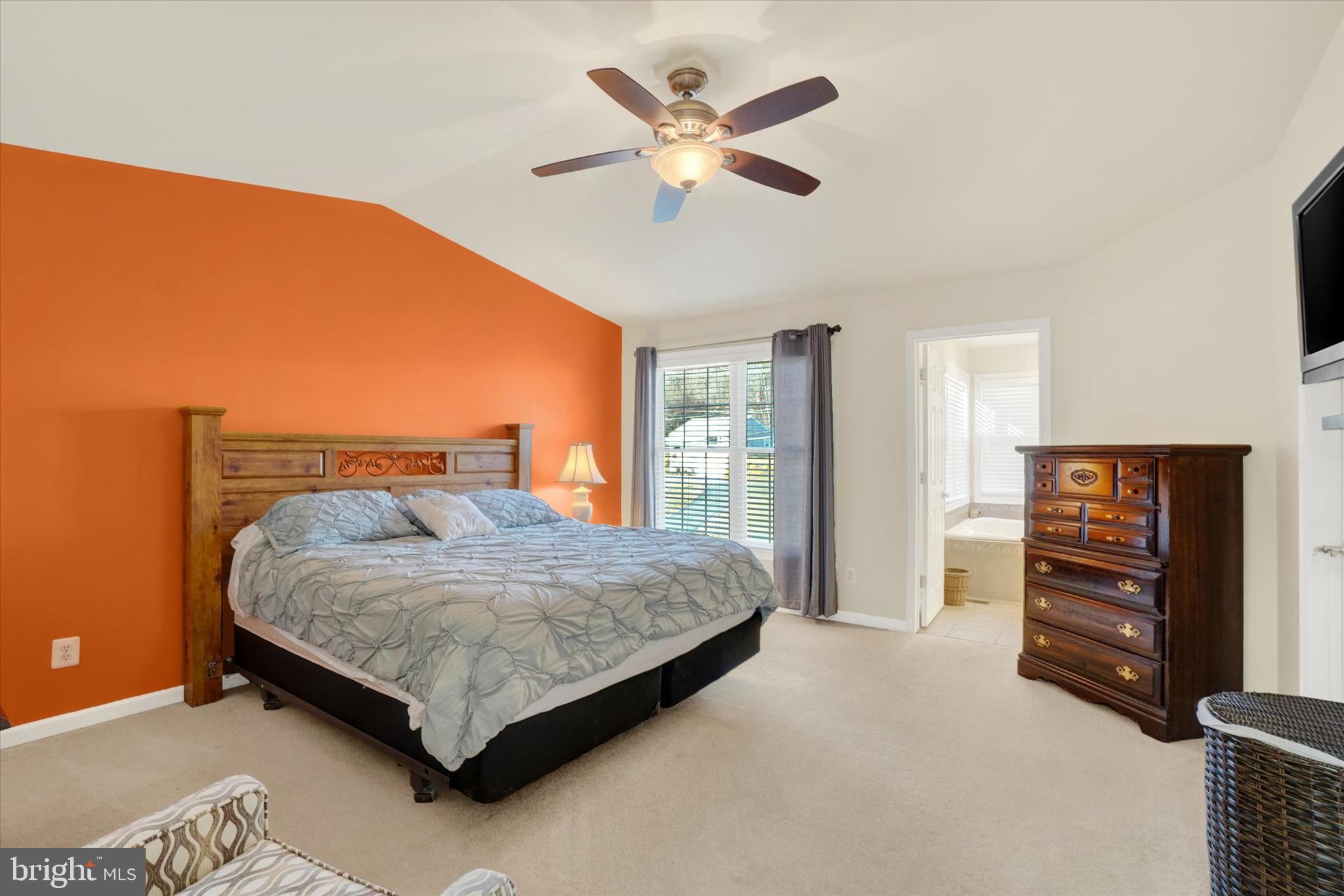 258 North Front Street New Freedom, PA 17349 - Photo 20 of 33 a bedroom with a bed and ceiling fan