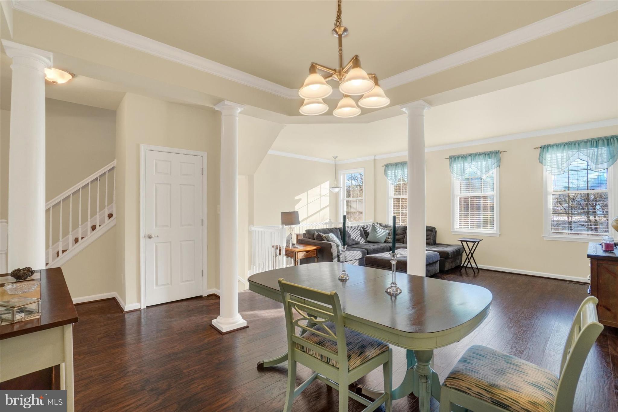 258 North Front Street New Freedom, PA 17349 - Photo 10 of 33 a view of a dining room with furniture window and wooden floor