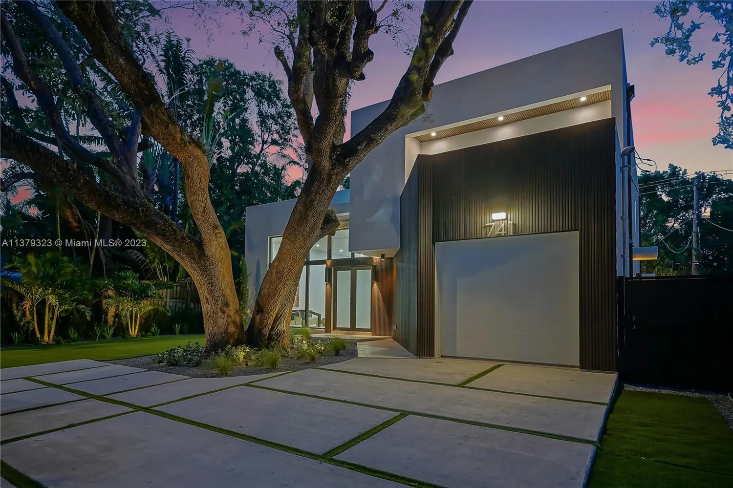 741 NE 80th Street modern home in Miami, FL