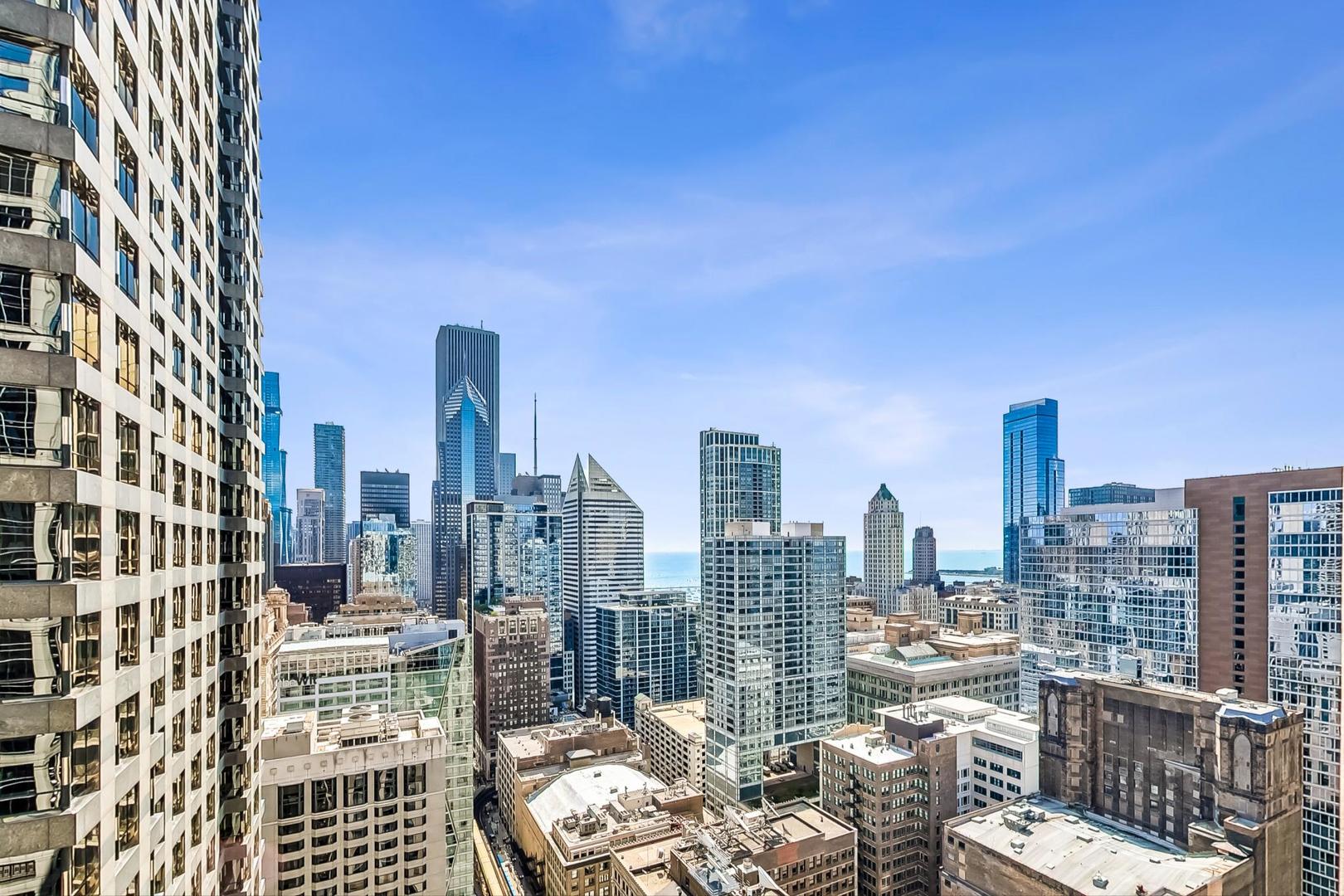 Undisclosed Address Chicago, IL 60601 - Photo 17 of 22 a view of city with tall buildings