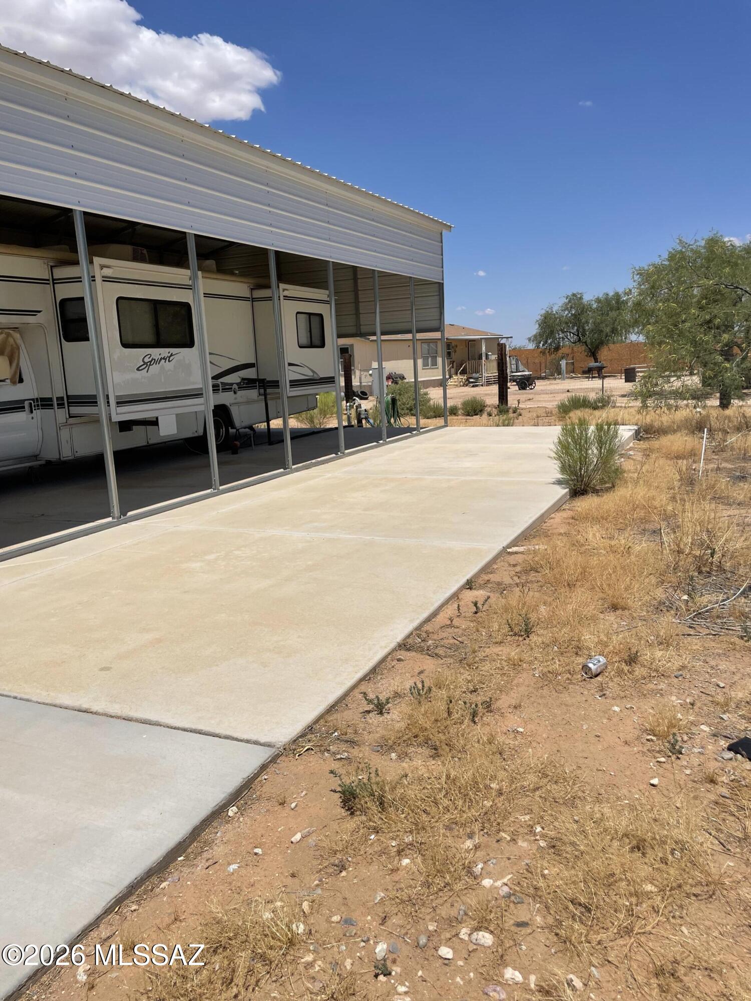 8535 South Marstellar Road Tucson, AZ 85736 - Photo 8 of 30 Driveway Slab