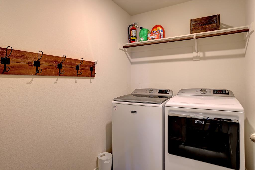 2213 Rosemary Way Anna, TX 75409 - Photo 21 of 27 a utility room with dryer and washer