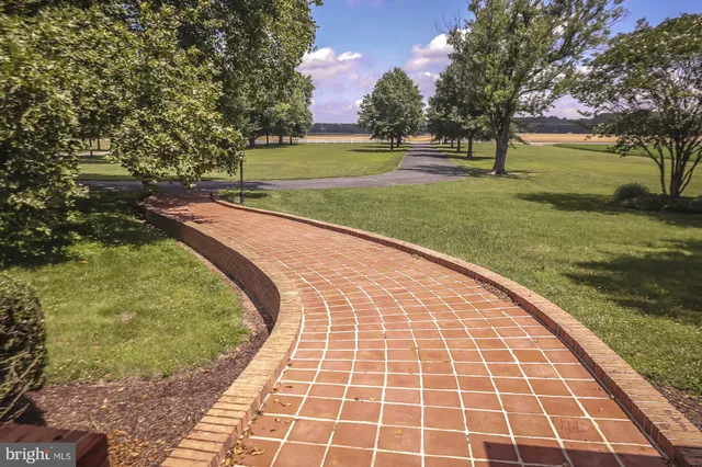 a view of a house with a park