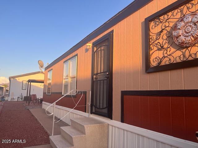 301 South Signal Butte Road, Unit 233 Apache Junction, AZ 85120 - Photo 6 of 22 a view of outdoor space with seating area