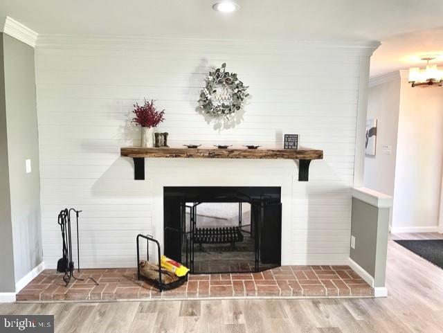 4102 Kincaid Road Baldwin, MD 21013 - Photo 17 of 36 Den w/Double Sided Fireplace
