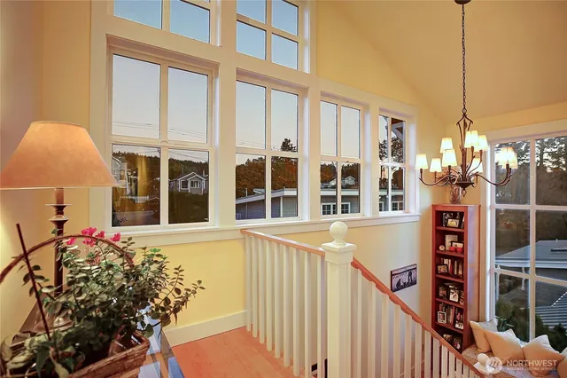 a front view of a house with entryway