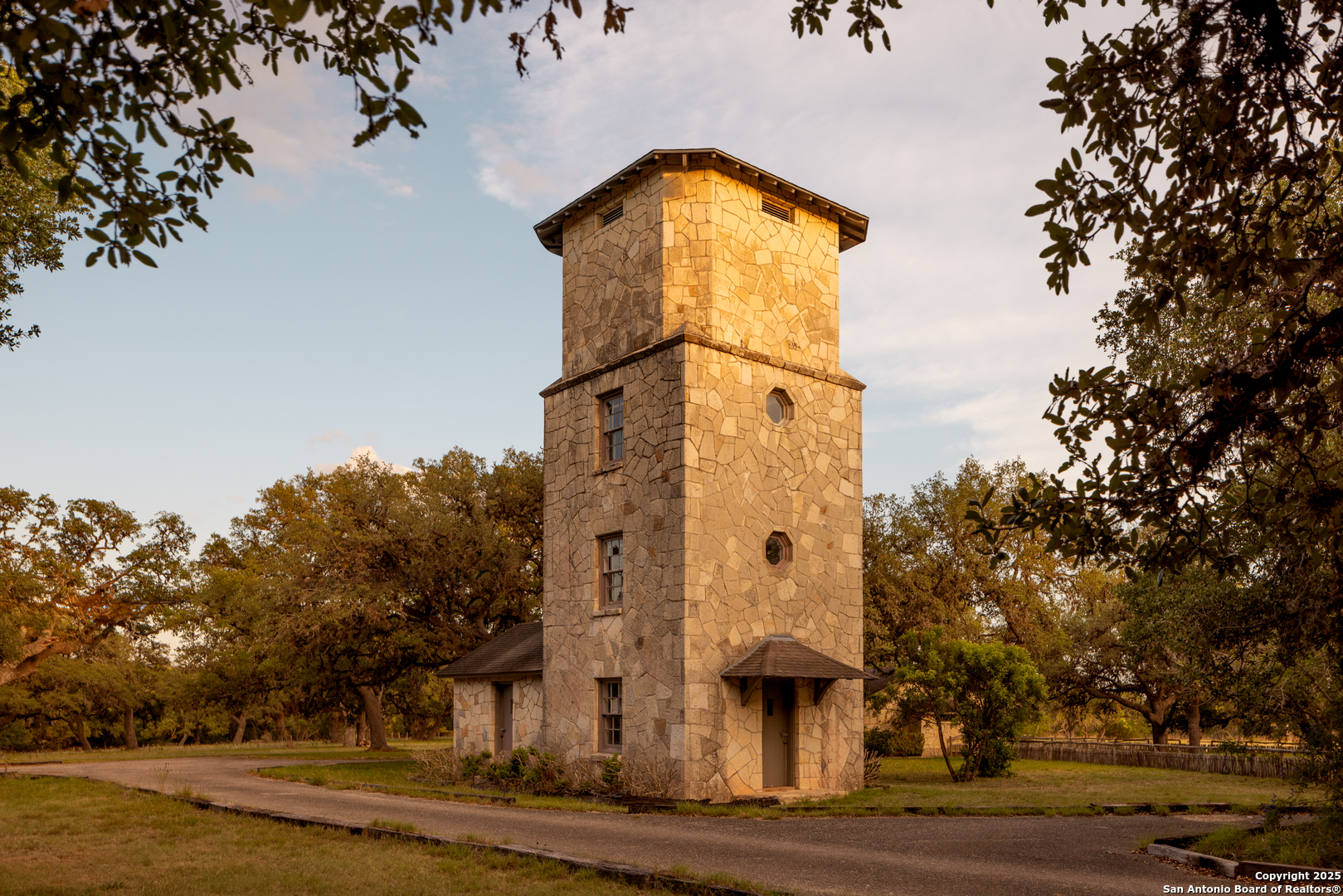 116 Western Justice Boerne, TX 78006 - Photo 3 of 4 an aerial view of residential houses with outdoor space and trees