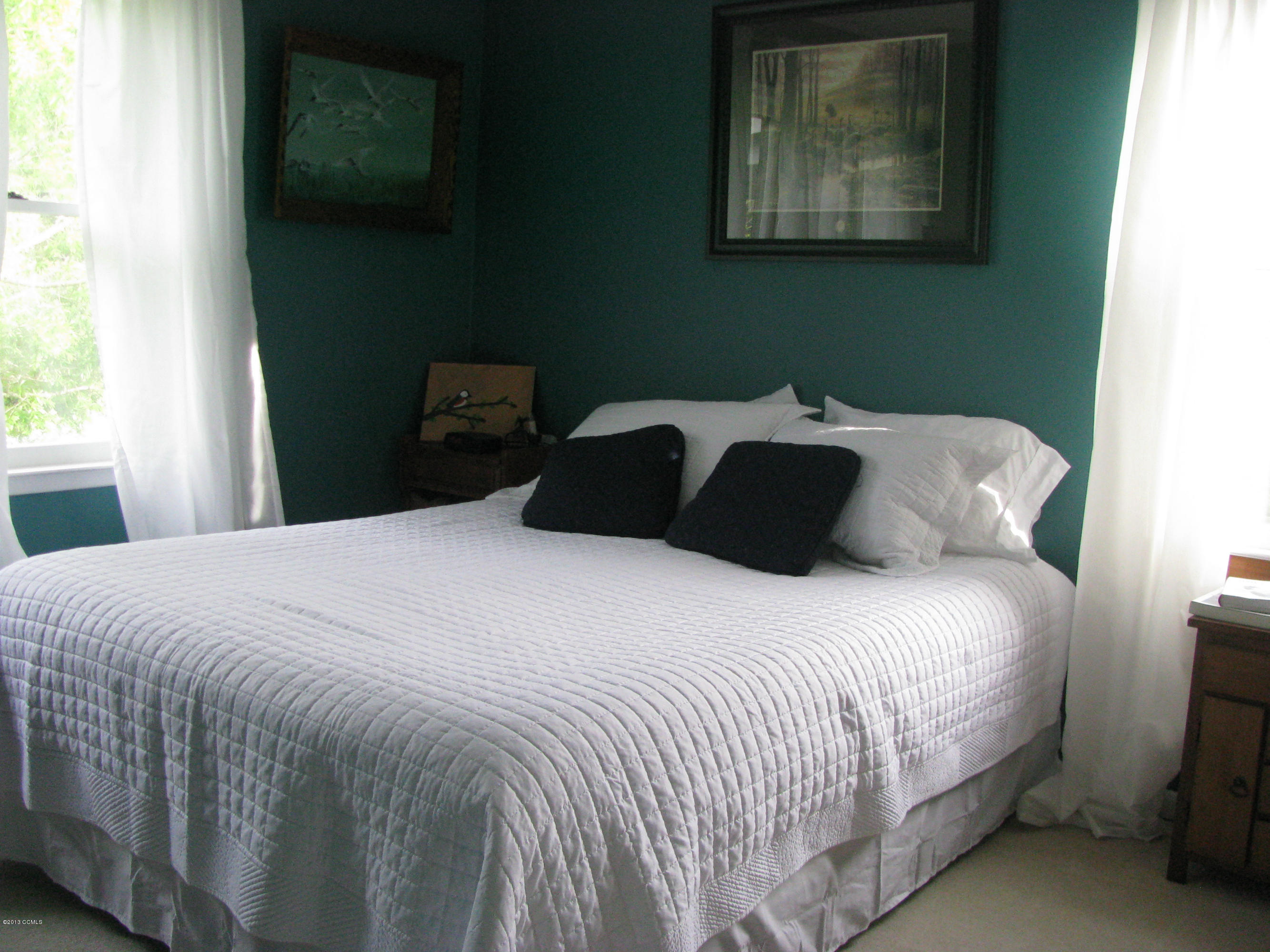 170 Copeland Road Beaufort, NC 28516 - Photo 12 of 21 BEDROOM 2 VIEW