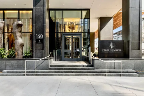a view of a entryway door front of house