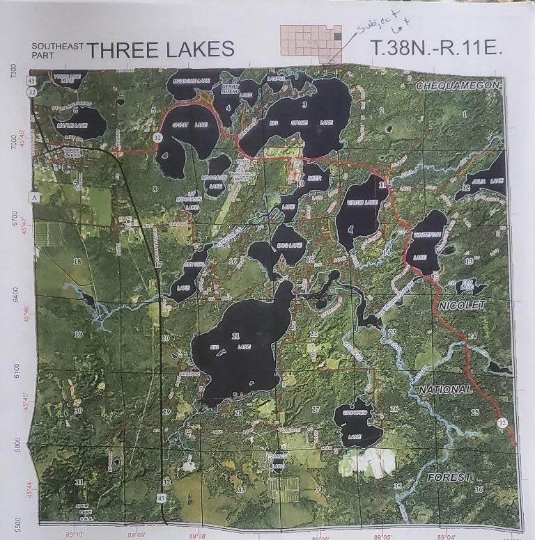 Three Leatzow Road, Unit 1 5 ACRES Three Lakes, WI 54562 - Photo 6 of 6 Gallery Image 6