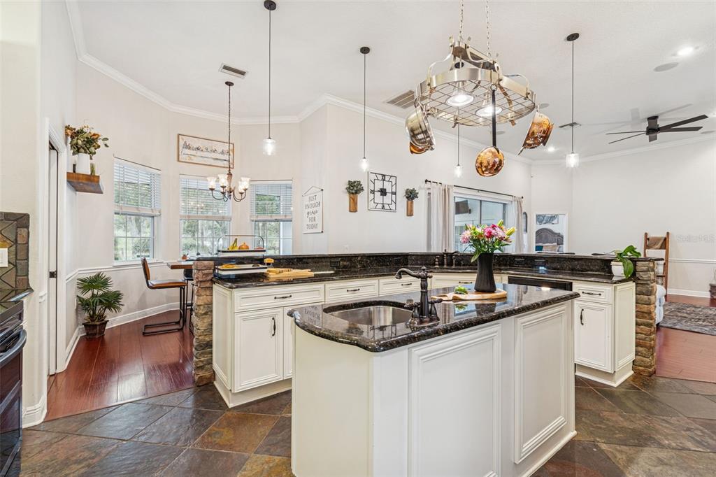 3077 Cork Road Plant City, FL 33565 - Photo 20 of 99 a kitchen with a sink a counter space appliances and cabinets