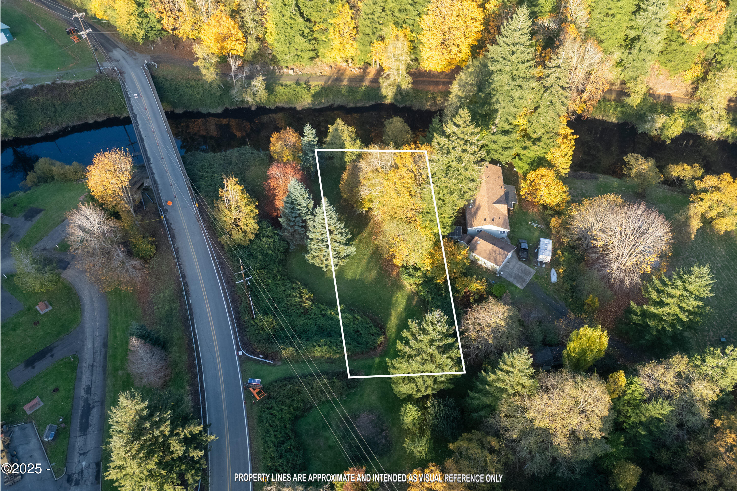 1105 Elk City Road Toledo, OR 97391 - Photo 1 of 11 Estimated Prop Lines (All 3 Tax Lots)