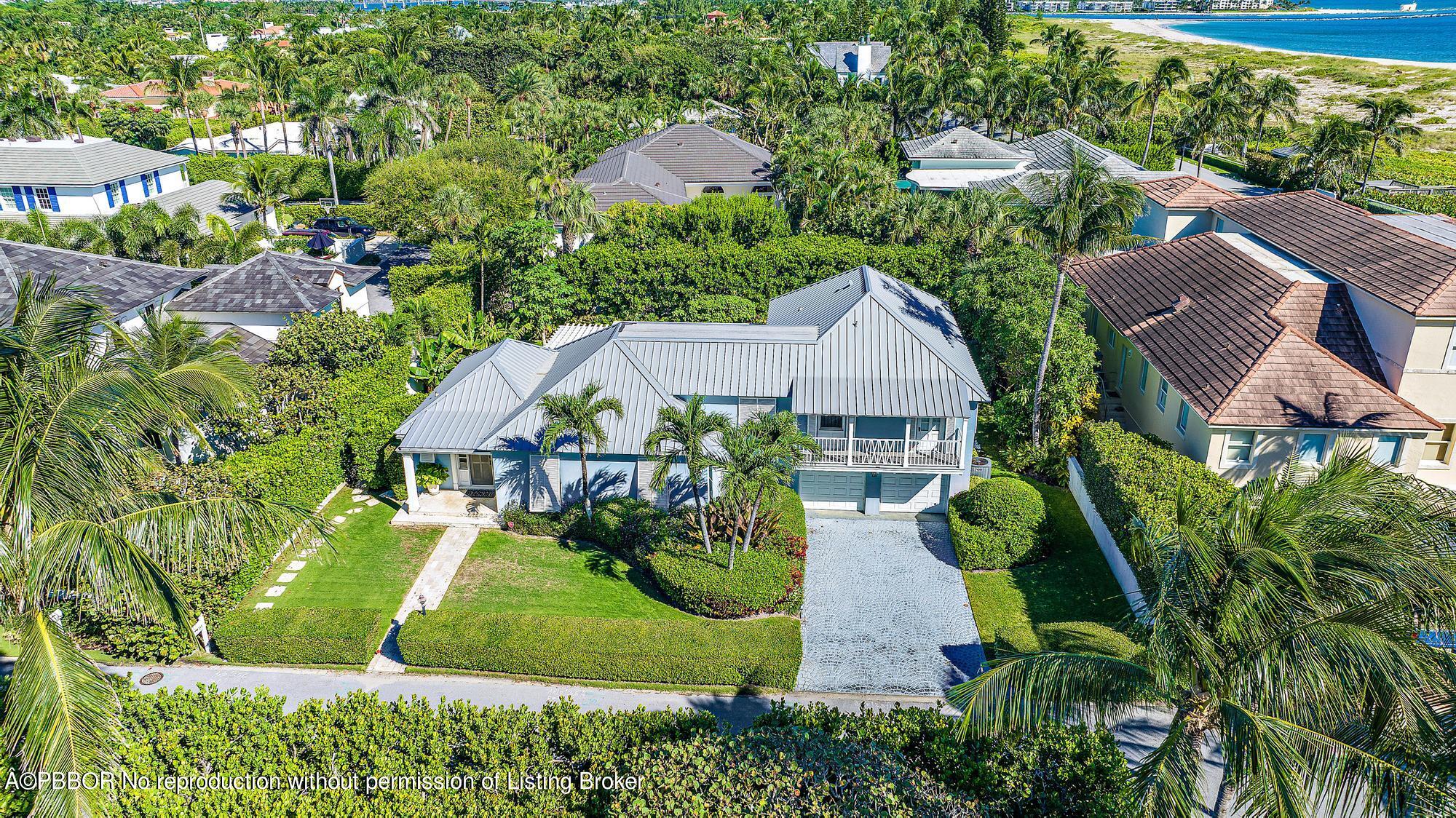 111 Reef Road Palm Beach, FL 33480 - Photo 2 of 28 an aerial view of a house