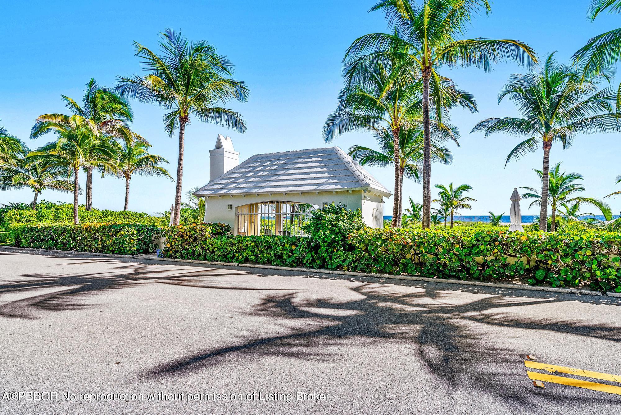 111 Reef Road Palm Beach, FL 33480 - Photo 21 of 28 a couple of palm trees in front of yellow house
