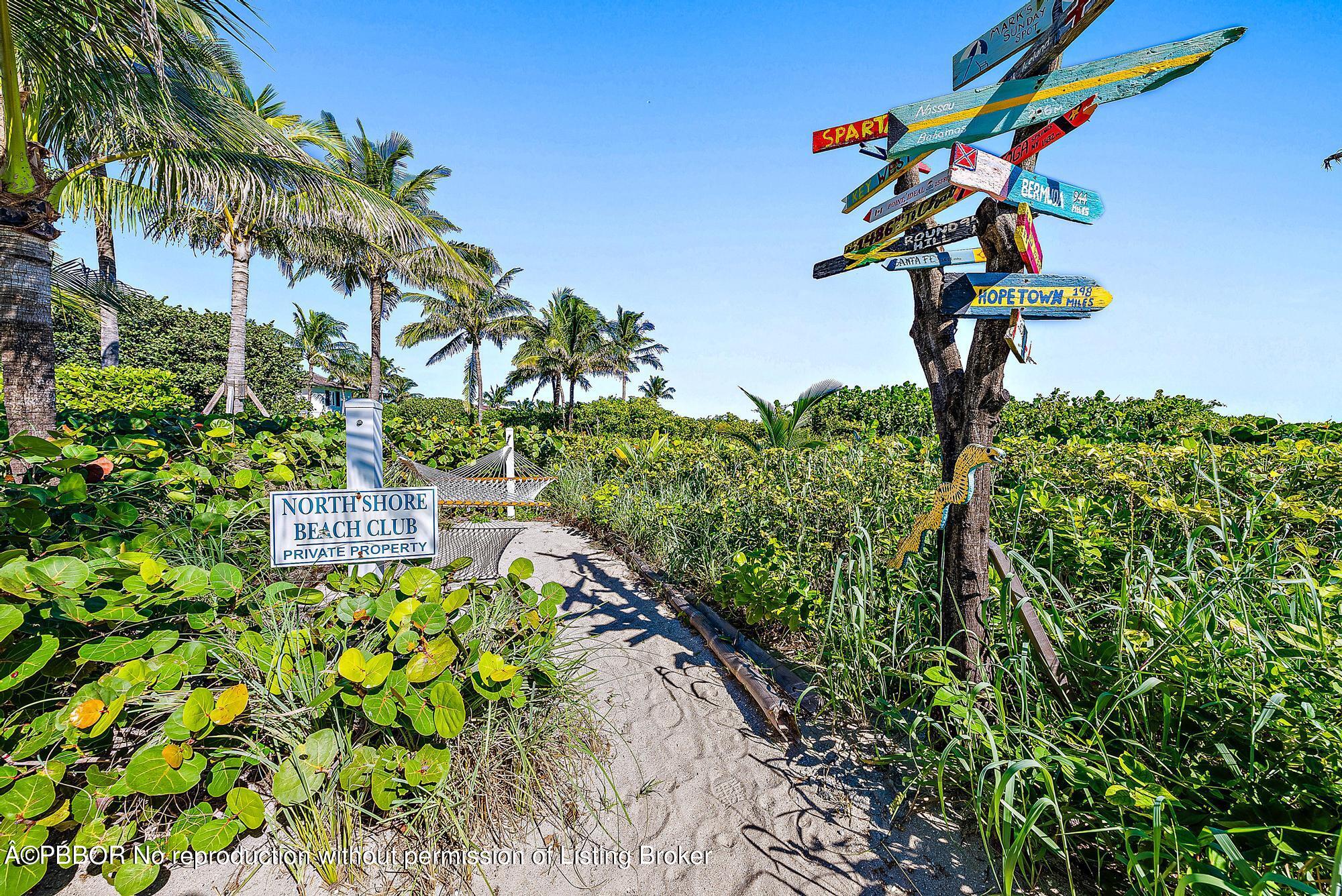 111 Reef Road Palm Beach, FL 33480 - Photo 24 of 28 a view of a yard with a flower