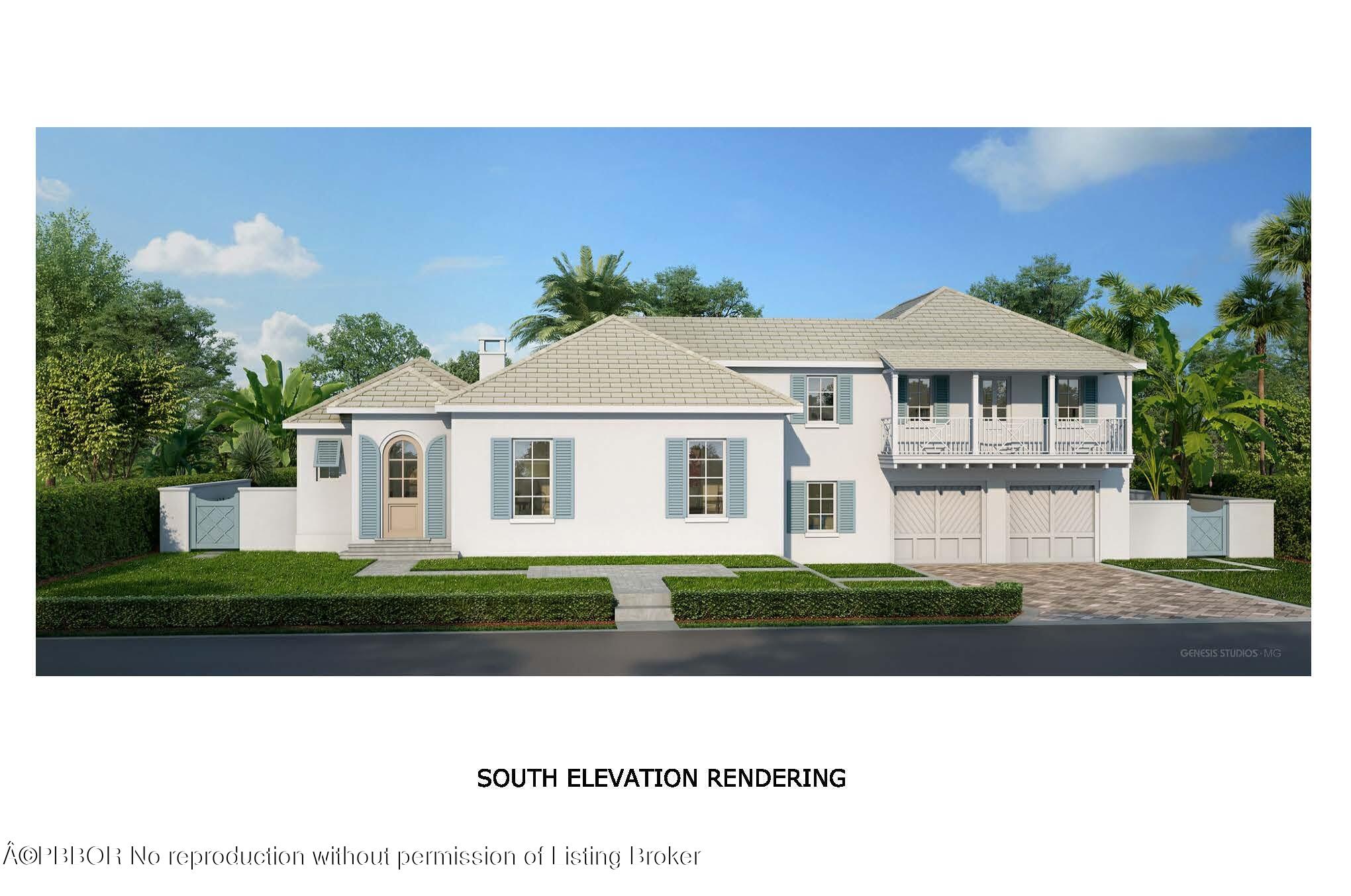 111 Reef Road Palm Beach, FL 33480 - Photo 4 of 28 a black and white photo of a house