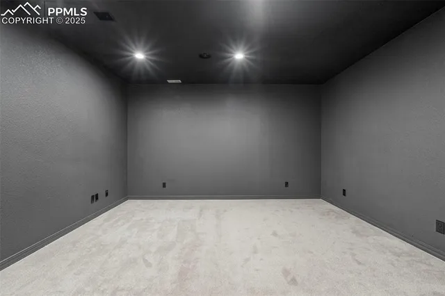 a view of empty room