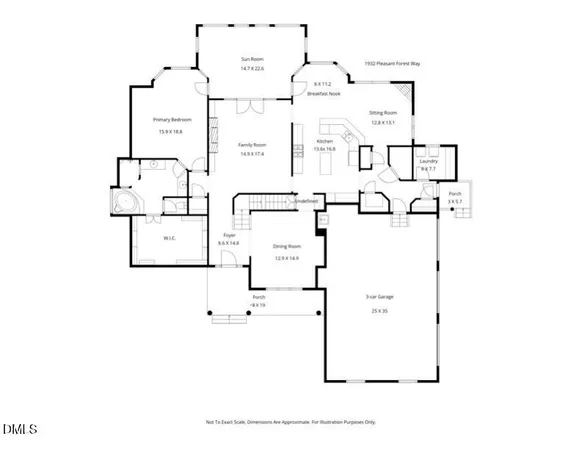 $1,200,000 | 1932 Pleasant Forest Way, Wake Forest, NC 27587