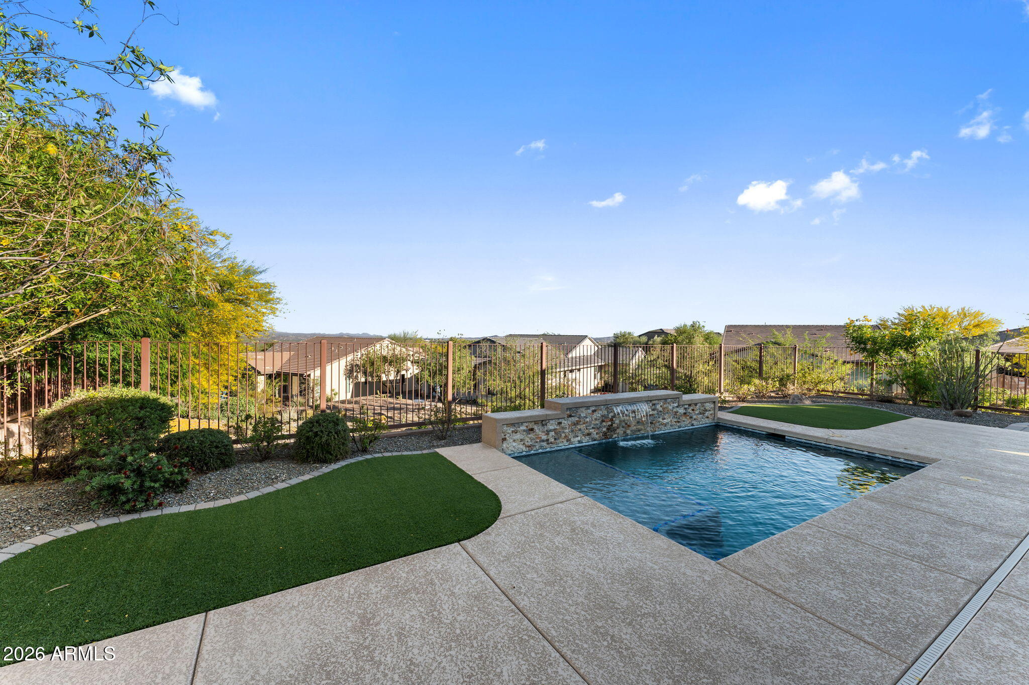 3675 Gold Ridge Road Wickenburg, AZ 85390 - Photo 41 of 58 a view of swimming pool and lake view