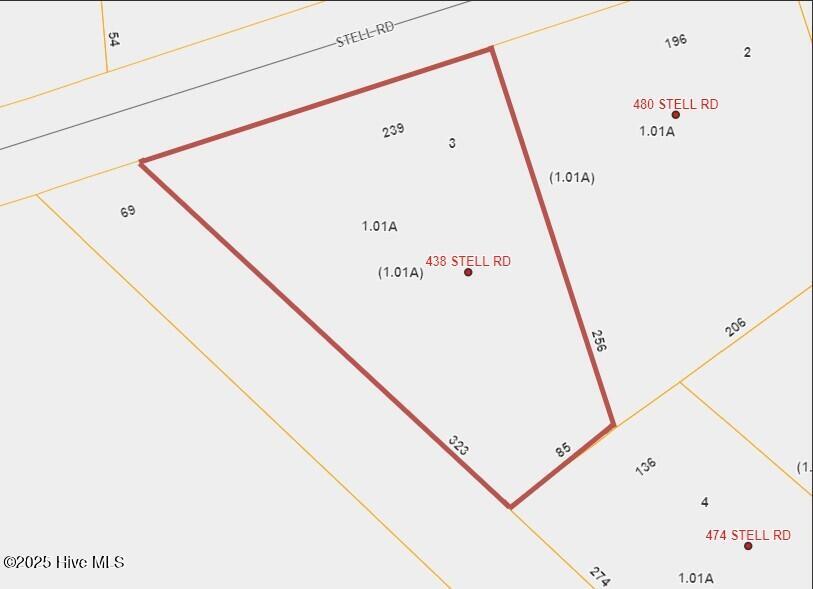 438 Stell Road Bath, NC 27808 - Photo 2 of 22 GIS Map