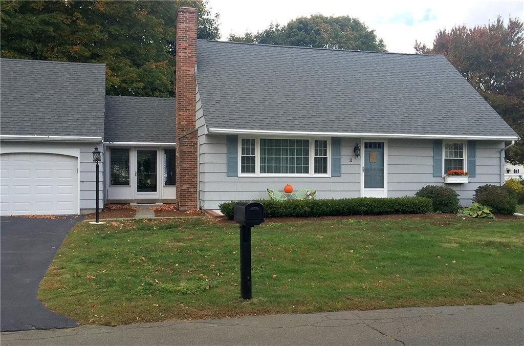 3 South View Terrace Old Saybrook, CT 06475 - Photo 1 of 1 Front view, 1 car attached garage.