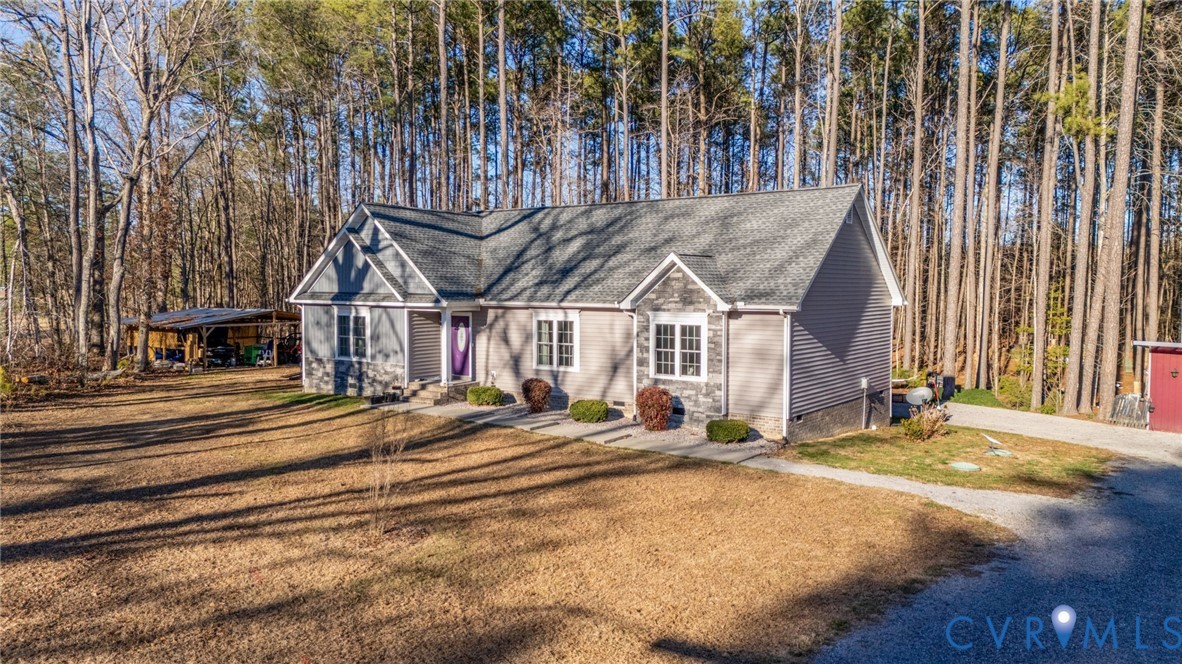 15330 Wilkinson Road Dinwiddie, VA 23841 - Photo 43 of 43 a view of a house with a outdoor space