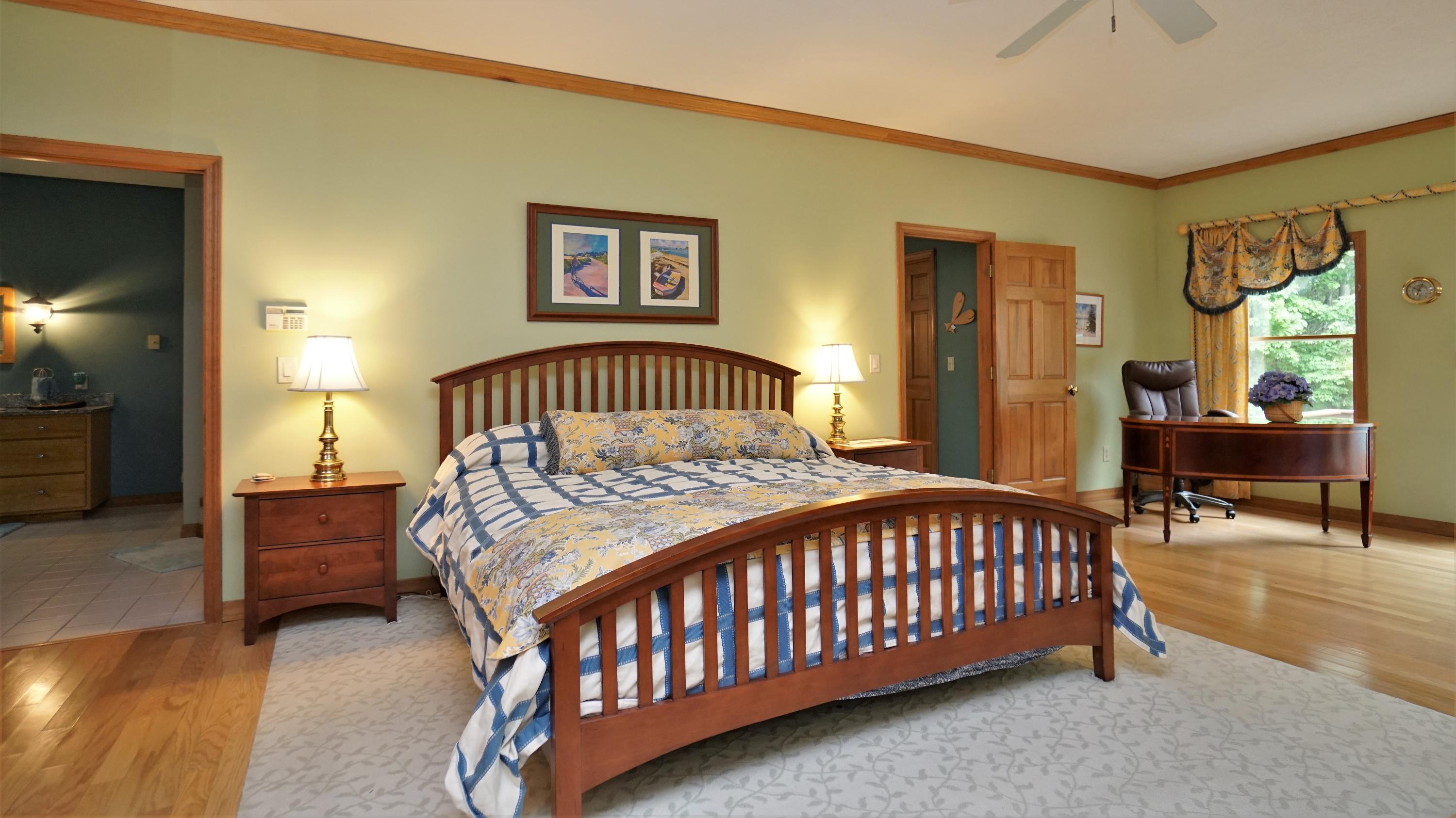 12 Pond Ridge Drive Lewiston, ME 04240 - Photo 24 of 69 First Floor Master Bedroom to Bath