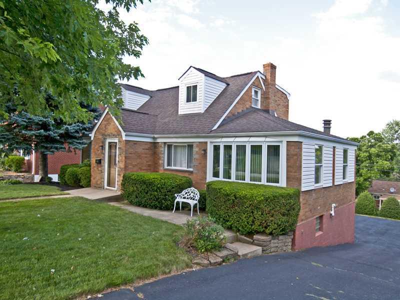 331 Rockfield Road Pittsburgh, PA 15243 - Photo 1 of 12 Exterior Front. Level entry, large driveway, garage and carport.