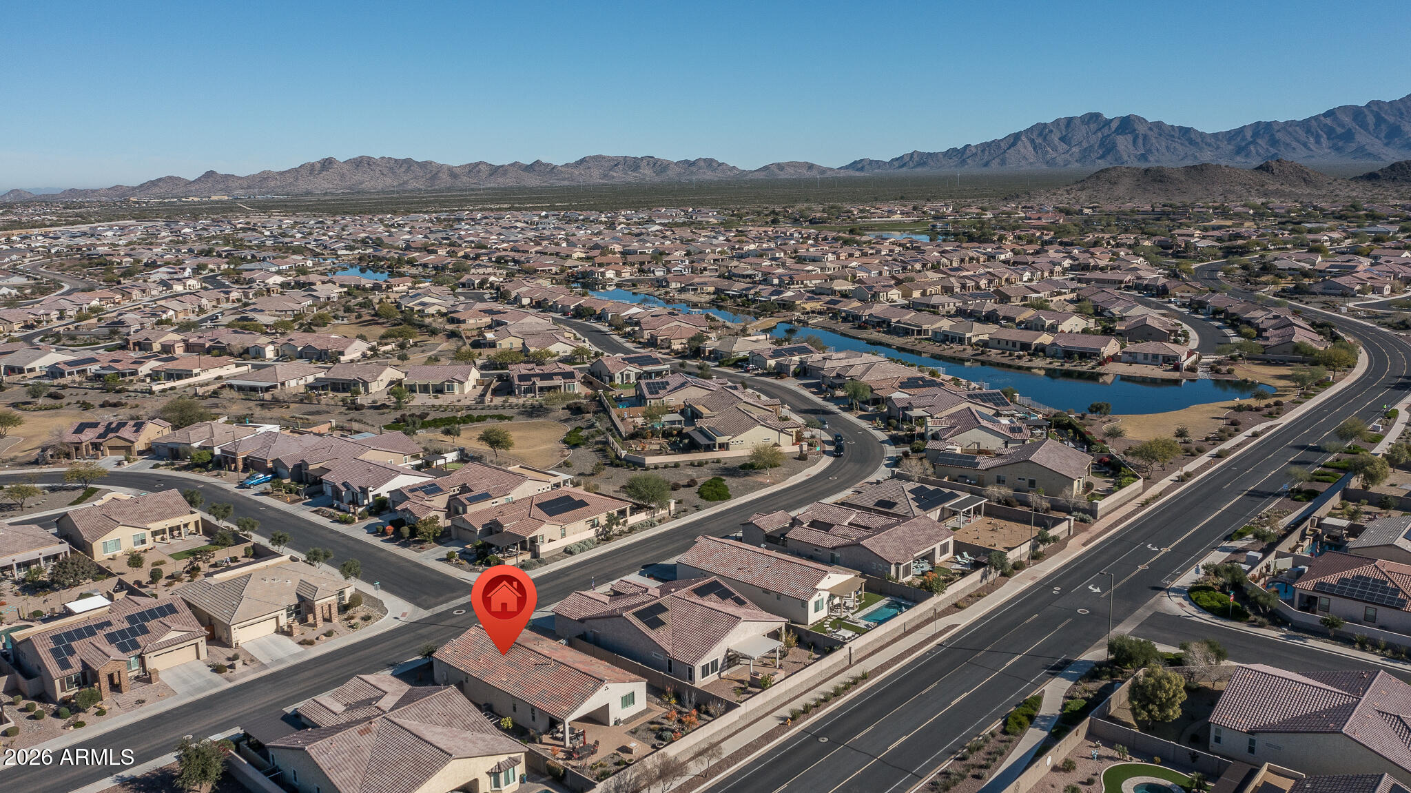 18127 West Fairview Street Goodyear, AZ 85338 - Photo 28 of 48 an aerial view of multiple house
