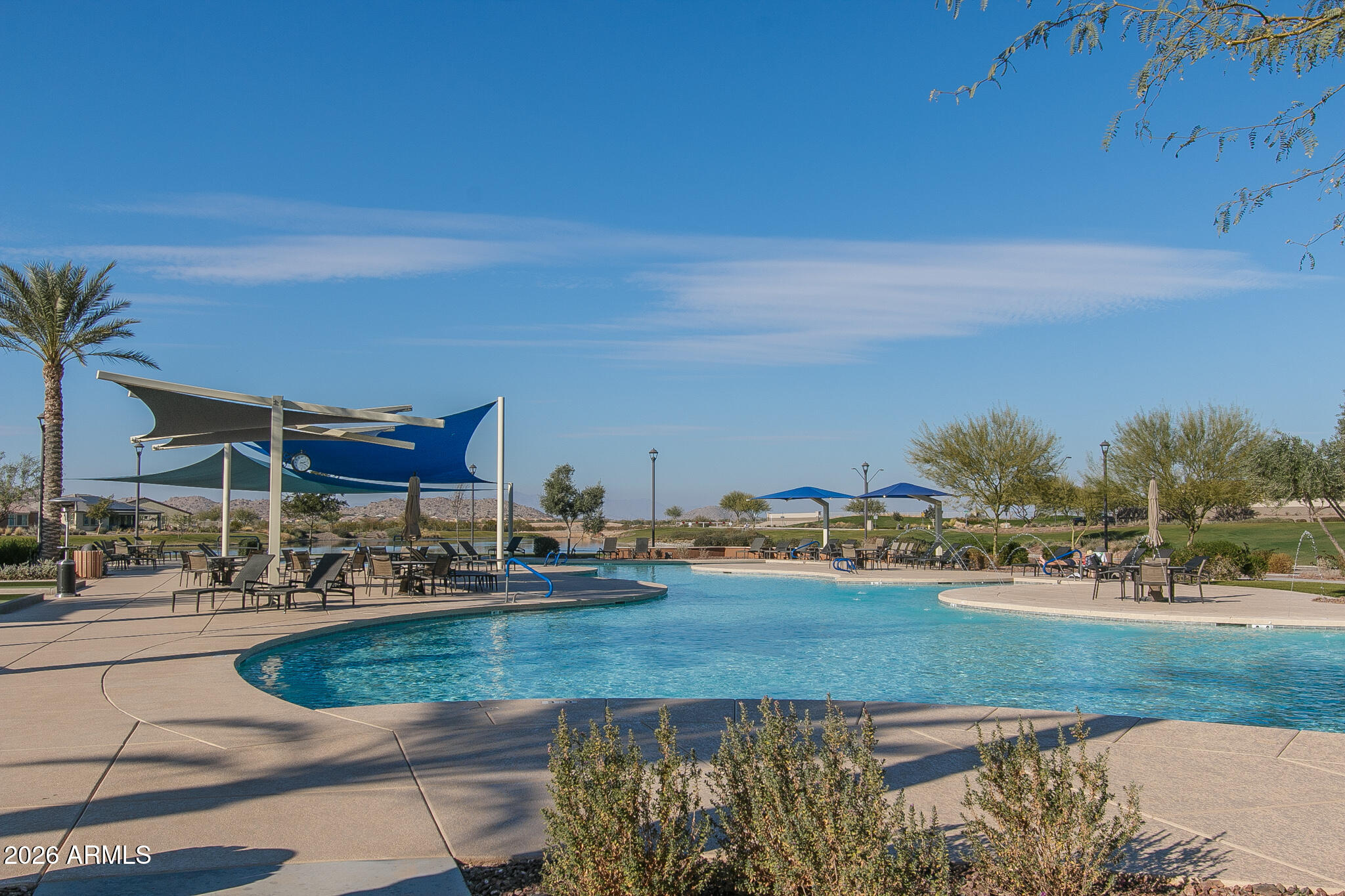18127 West Fairview Street Goodyear, AZ 85338 - Photo 41 of 48 an aerial view of residential houses with outdoor space and trees