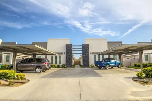 a cars parked in front of a building
