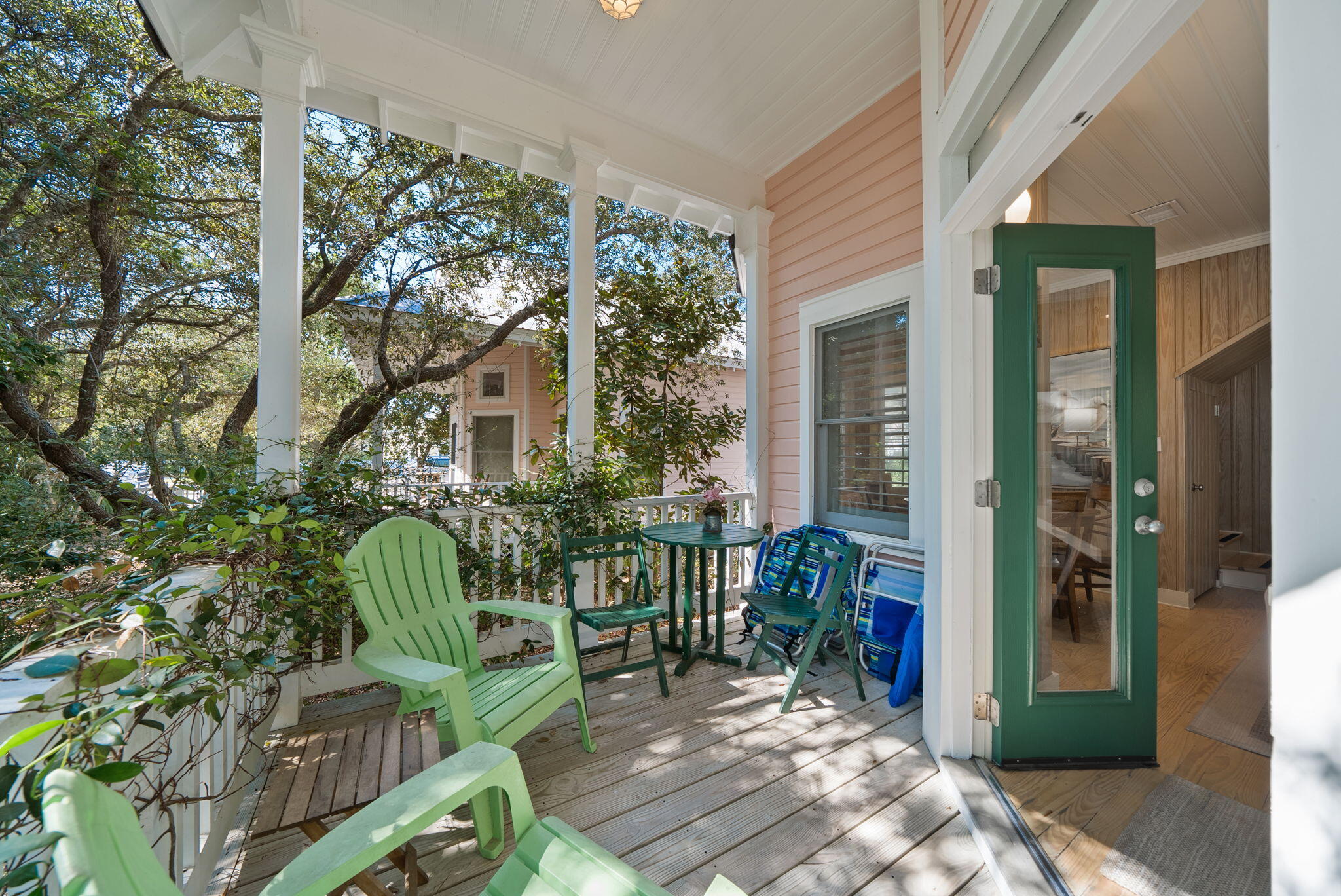 29 Rosewalk Alley Santa Rosa Beach, FL 32459 - Photo 18 of 26 a view of a chair and tables in the balcony