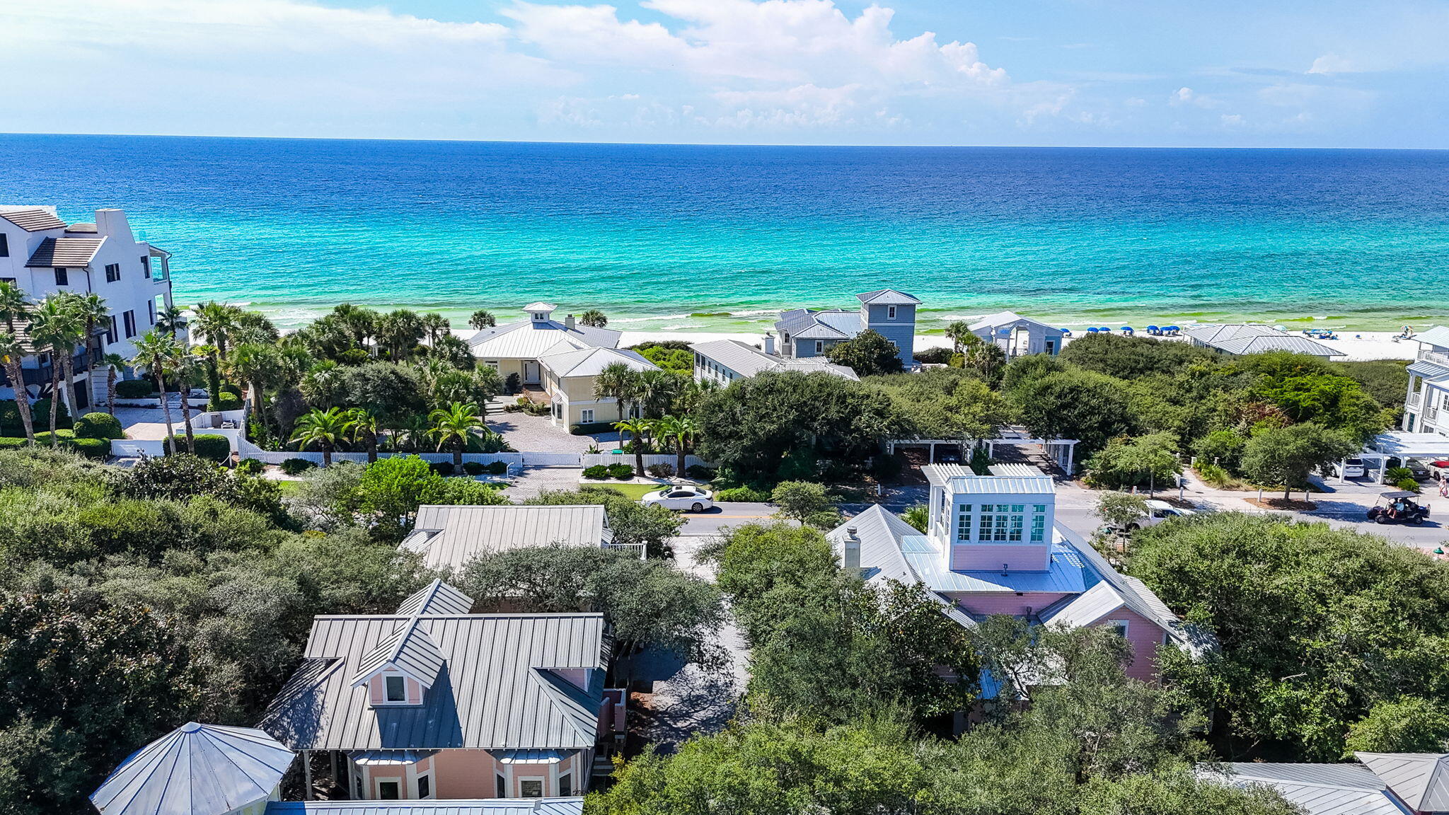 29 Rosewalk Alley Santa Rosa Beach, FL 32459 - Photo 25 of 26 an aerial view of a house with garden space and outdoor seating