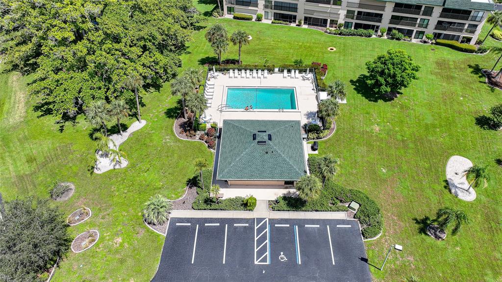 601 Shreve Street, Unit 16A Punta Gorda, FL 33950 - Photo 48 of 52 an aerial view of a house with a garden