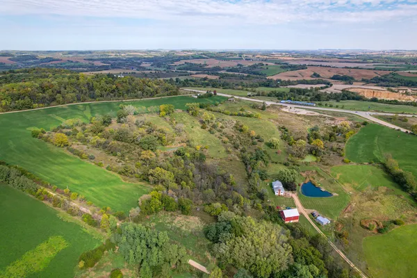a view of an outdoor space with a lake view