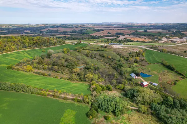 a view of a city with ocean
