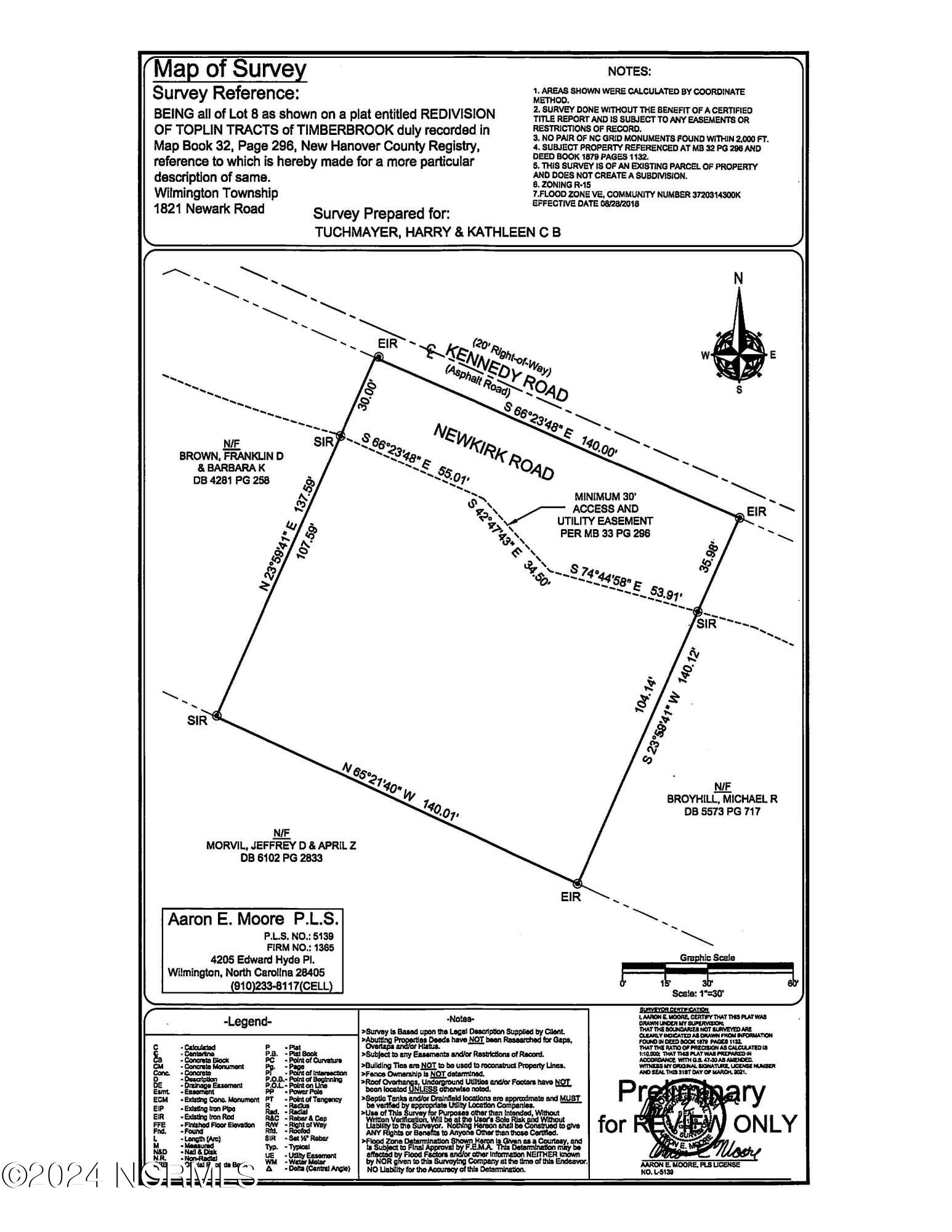 1821 Newkirk Road Wilmington, NC 28409 - Photo 26 of 29 Survey-1821